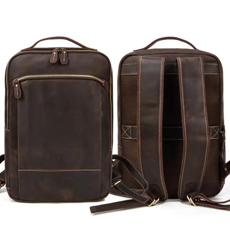 Cadenor™ Vintage Genuine Leather Backpack - ARLUVI