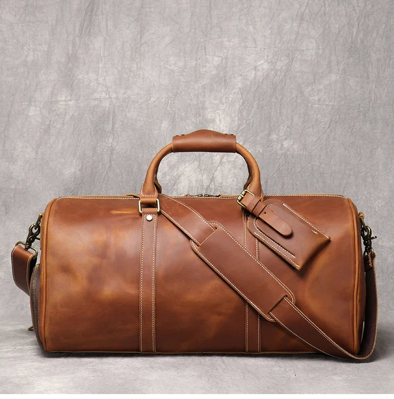 DRAVENCOR™ Genuine Leather Travel Bag - ARLUVI