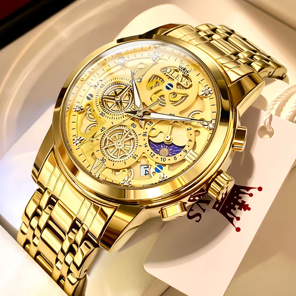 Aeternum Skeleton Quartz Watch - ARLUVI