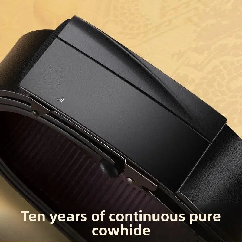 VALCROM™ Automatic Buckle Leather Belt - ARLUVI