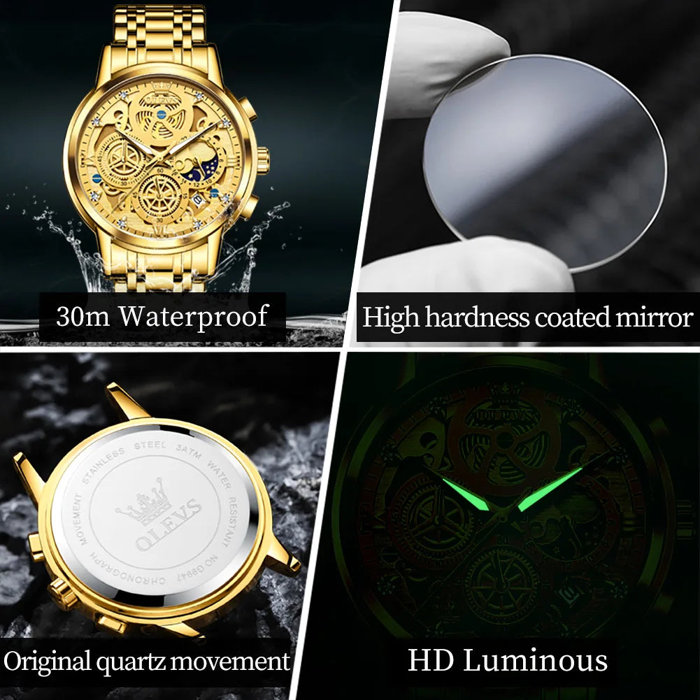 Aeternum Skeleton Quartz Watch - ARLUVI