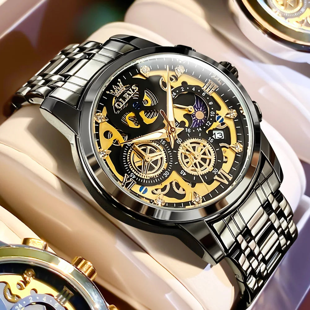 Aeternum Skeleton Quartz Watch - ARLUVI