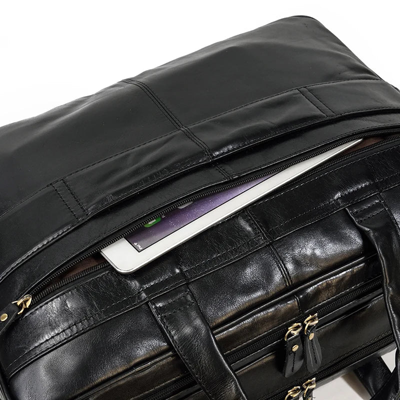 ORENVIS™ Genuine Leather Briefcase - ARLUVI