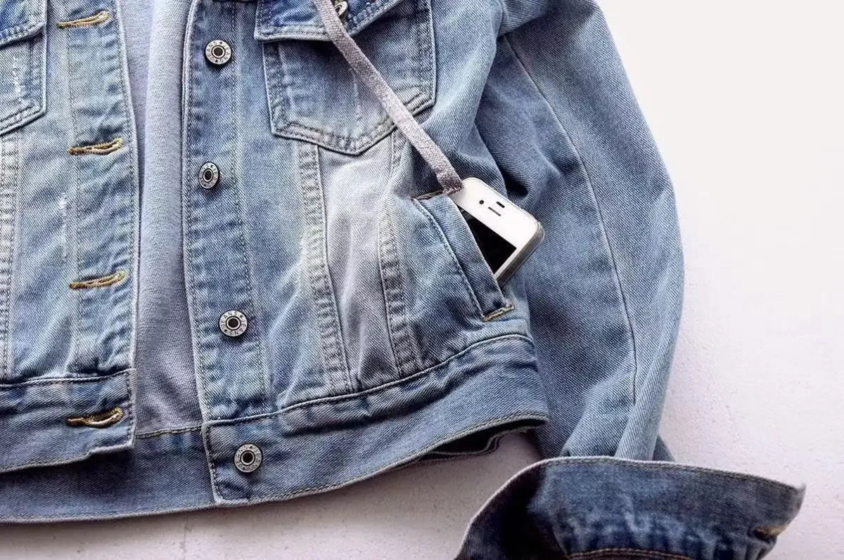 ASTRELLE™ Women's Denim Jacket - ARLUVI
