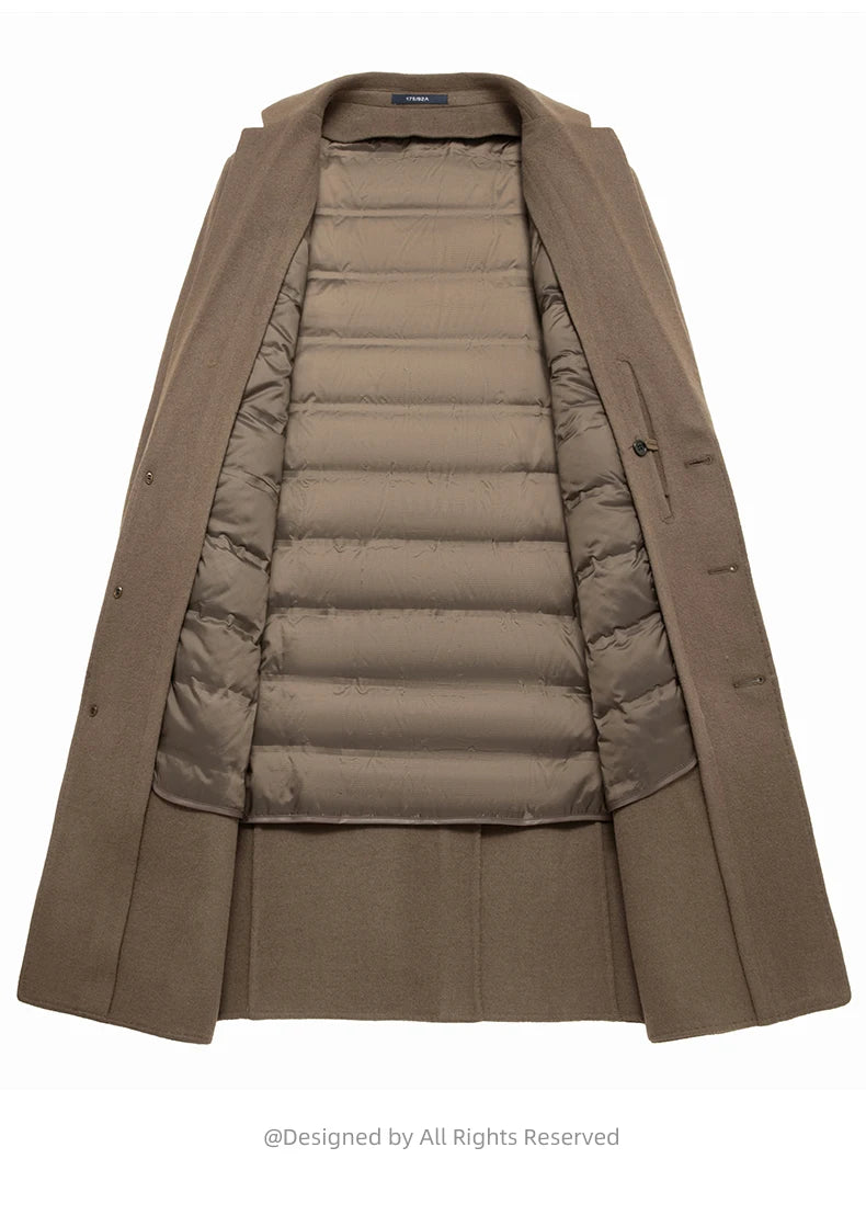 DRAEVYN™ Wool Long Coat - ARLUVI