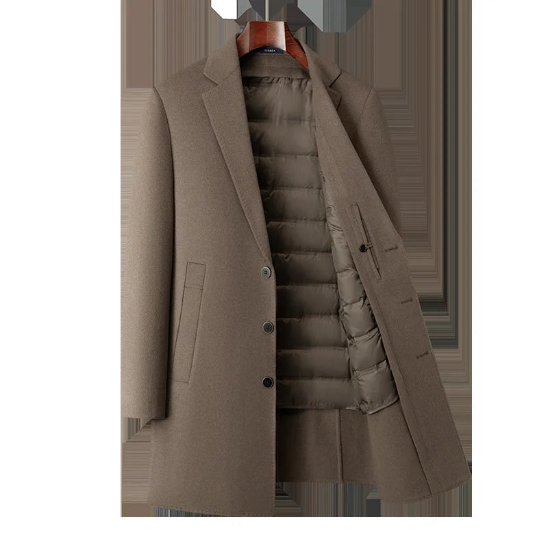 DRAEVYN™ Wool Long Coat - ARLUVI