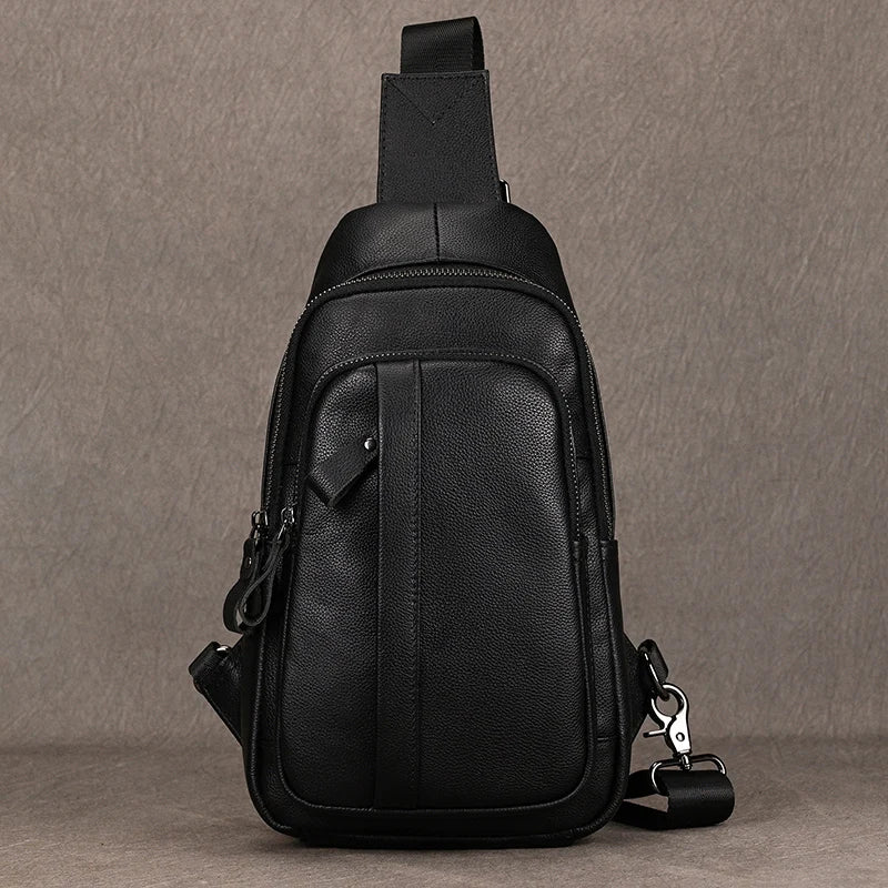 Thalon ™ Leather Crossbody Bag - ARLUVI