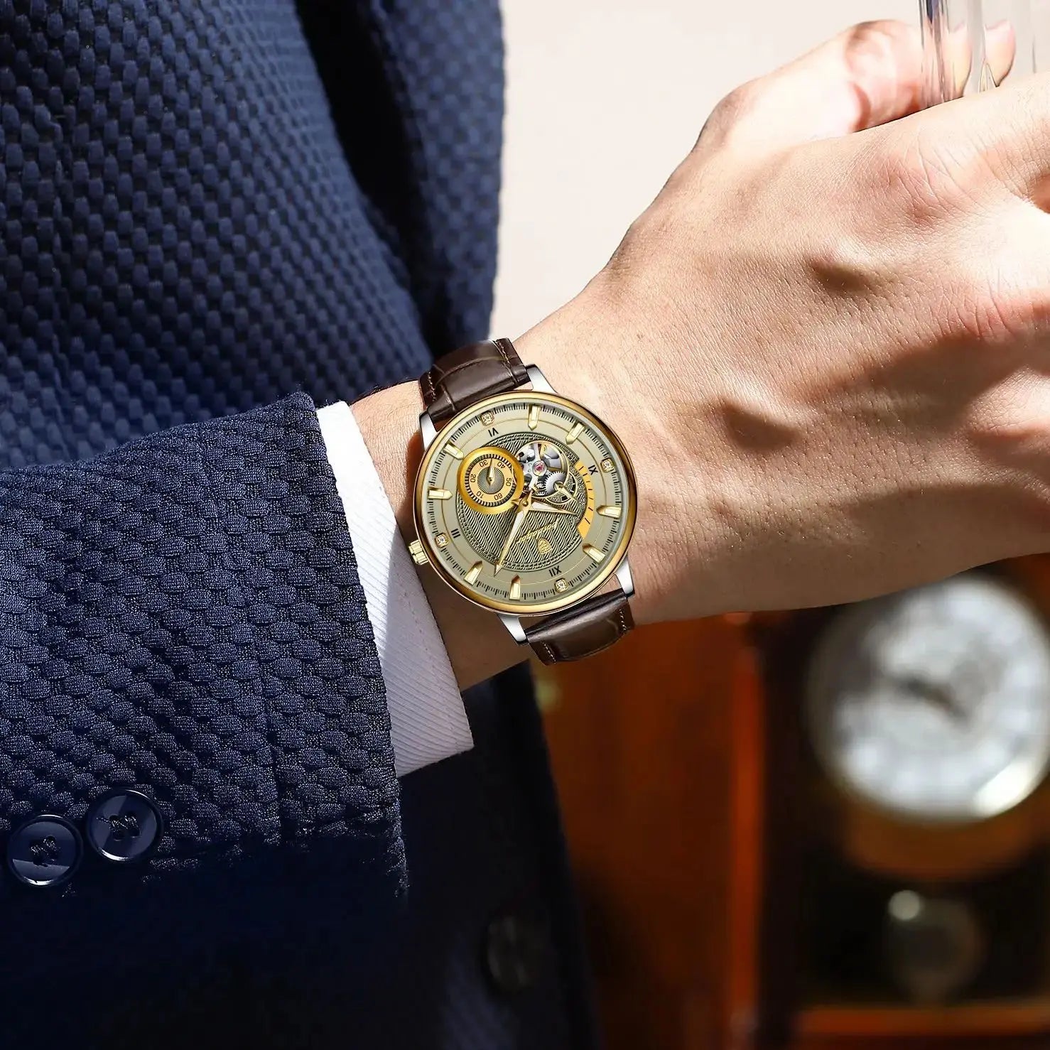 Orionis Automatic Waterproof Watch - ARLUVI