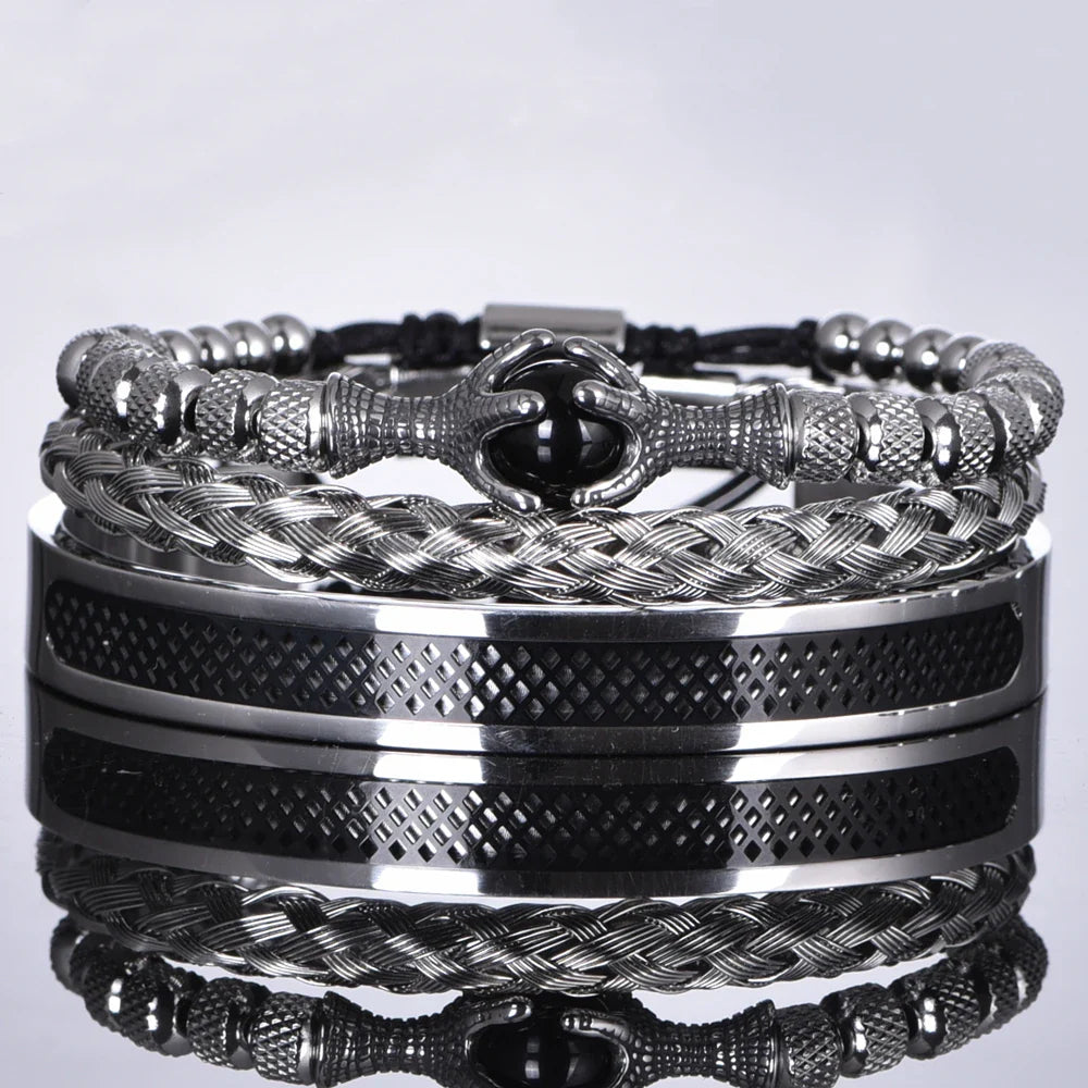 BRYVORN™ Tiger Eye Bracelet Kit (3 Adjustable Pieces) - ARLUVI