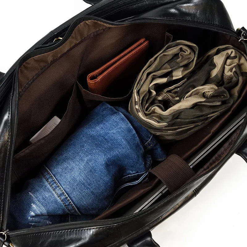 ORENVIS™ Genuine Leather Briefcase - ARLUVI