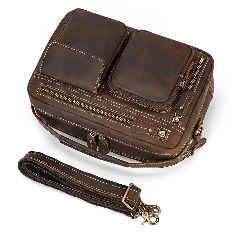 BRELVANN™ Genuine Leather Crossbody Bag - ARLUVI