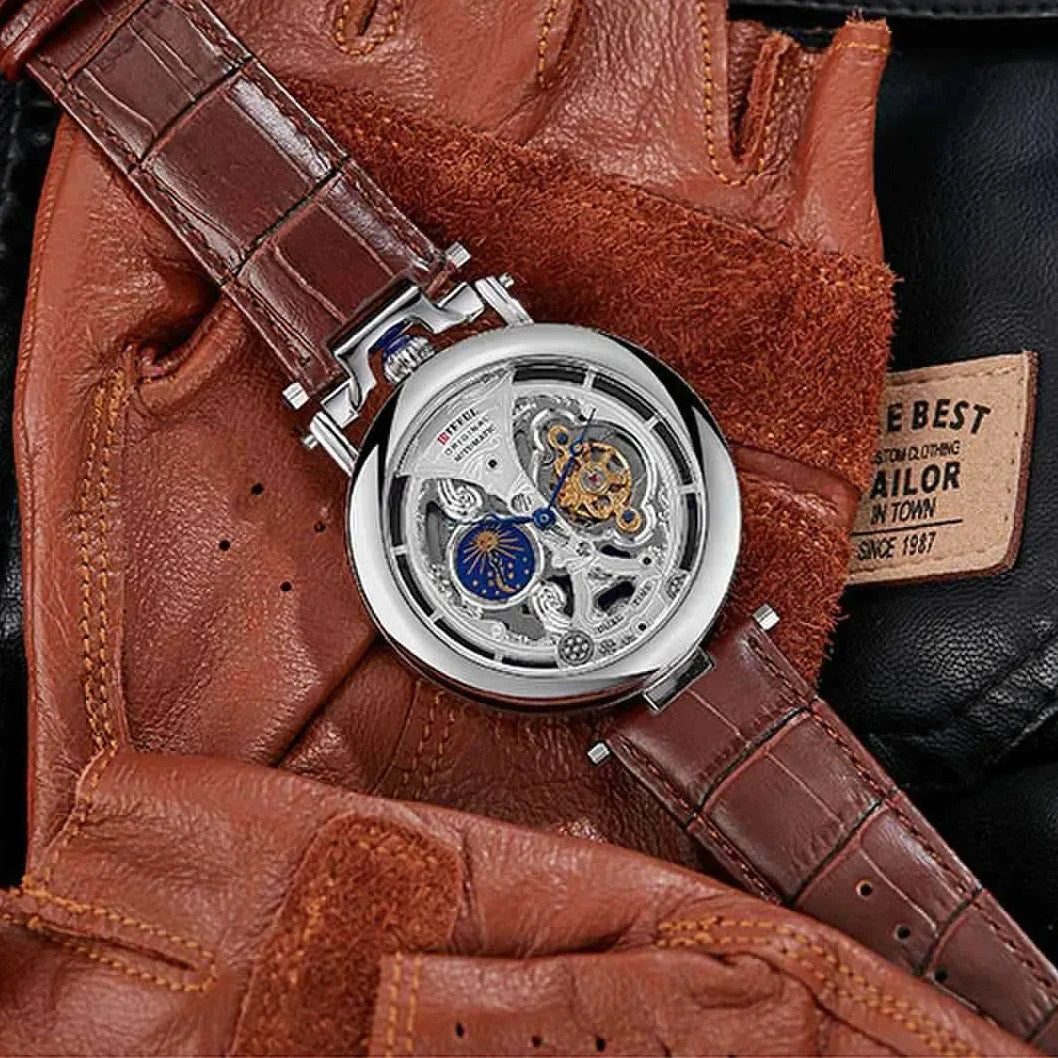 Arluvi Chronos Men's Skeleton Watch - ARLUVI
