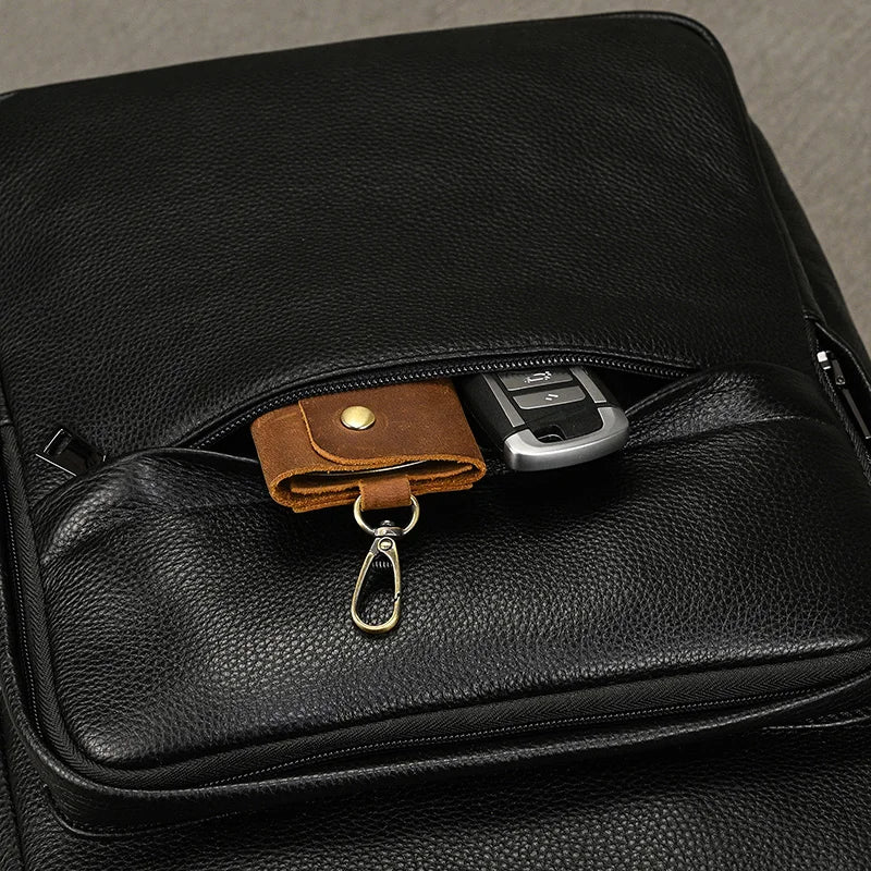 Avenor ™ Genuine Leather Backpack - ARLUVI