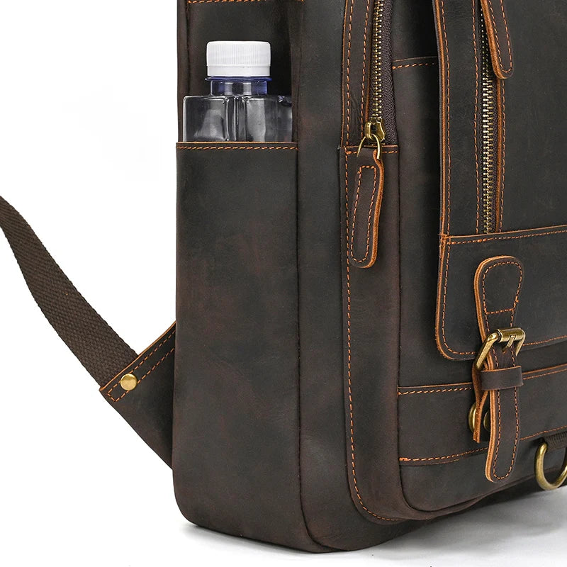 Seyric ™ Leather Laptop Backpack - ARLUVI