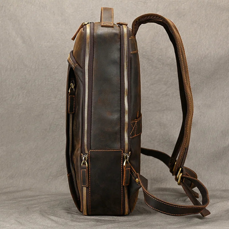 Cadenor™ Vintage Genuine Leather Backpack - ARLUVI
