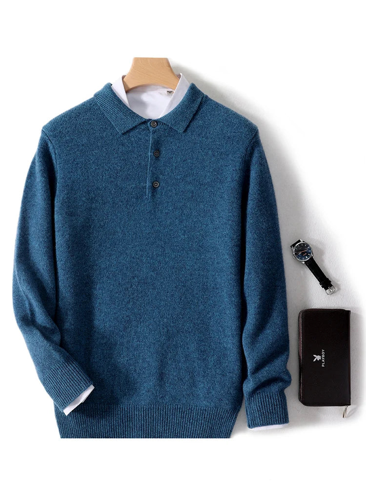 KORVYN™ Polo Sweater - ARLUVI