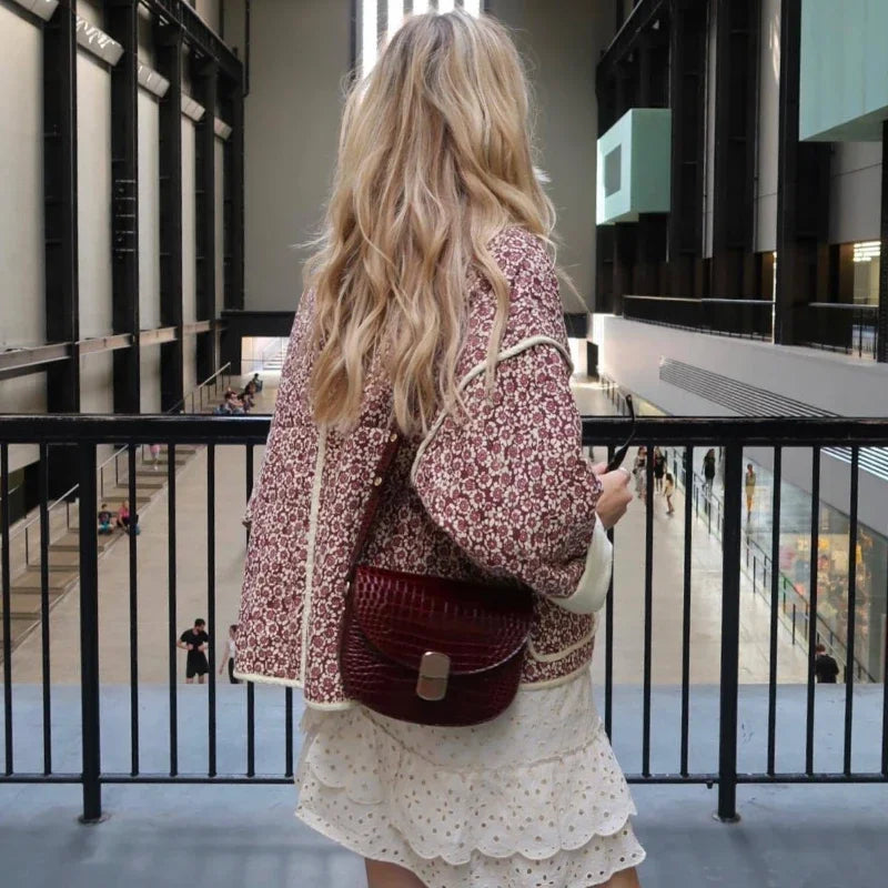 ASTREVIA™ Floral Print Cardigan