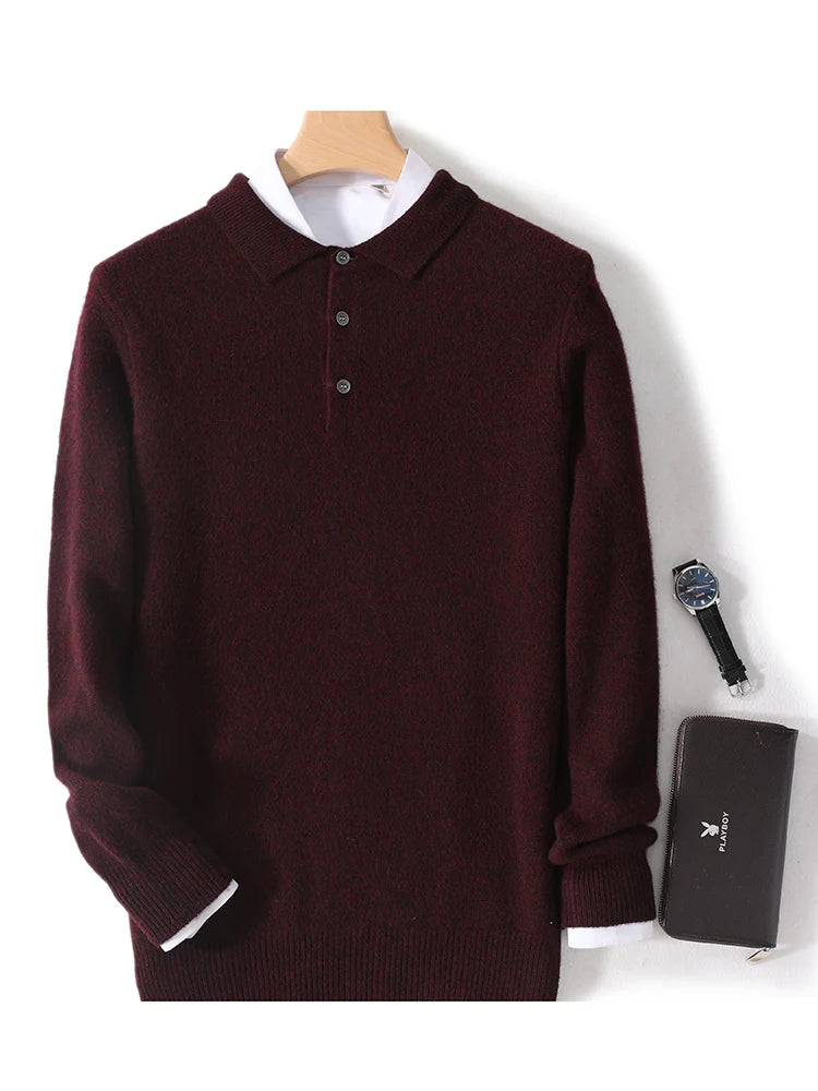 KORVYN™ Polo Sweater - ARLUVI