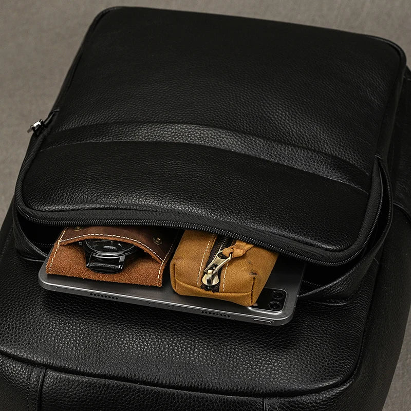 Avenor ™ Genuine Leather Backpack - ARLUVI