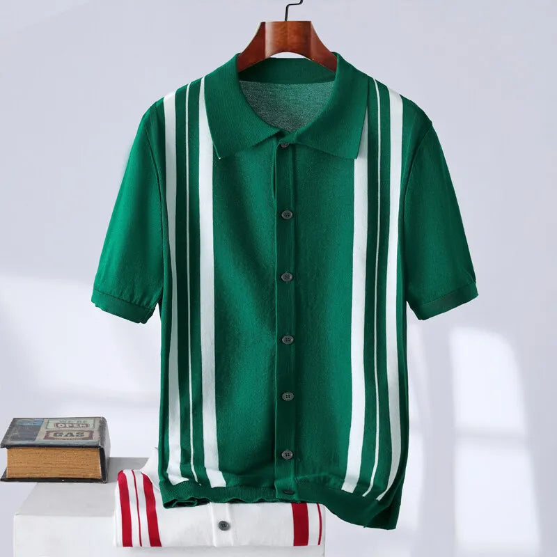 LORVEN™ Short Sleeve Polo Shirt - ARLUVI