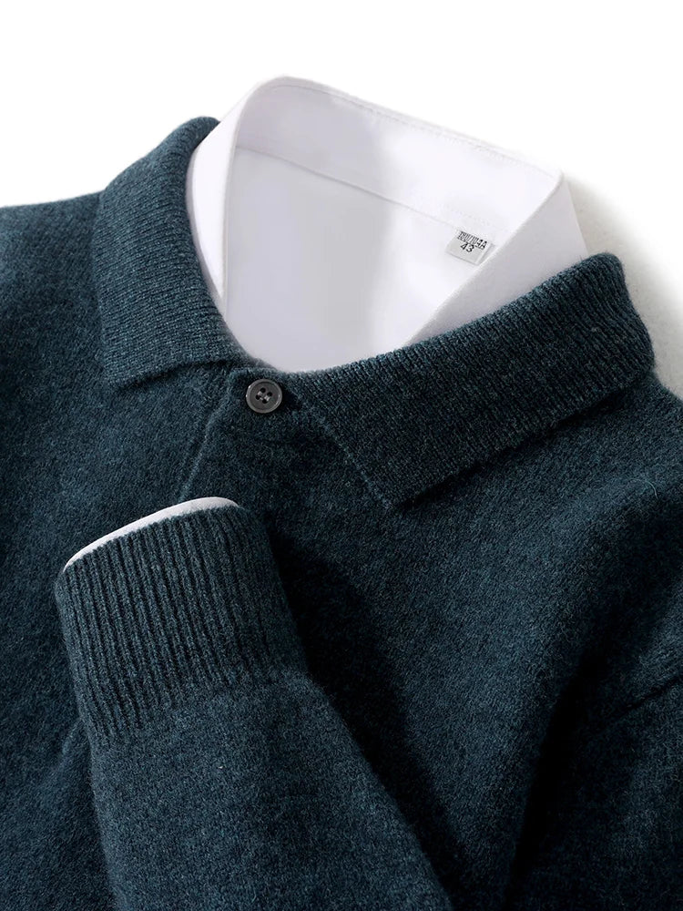 KORVYN™ Polo Sweater - ARLUVI