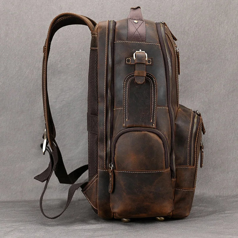 Kaelor™  Retro Leather Multi-Function Backpack - ARLUVI