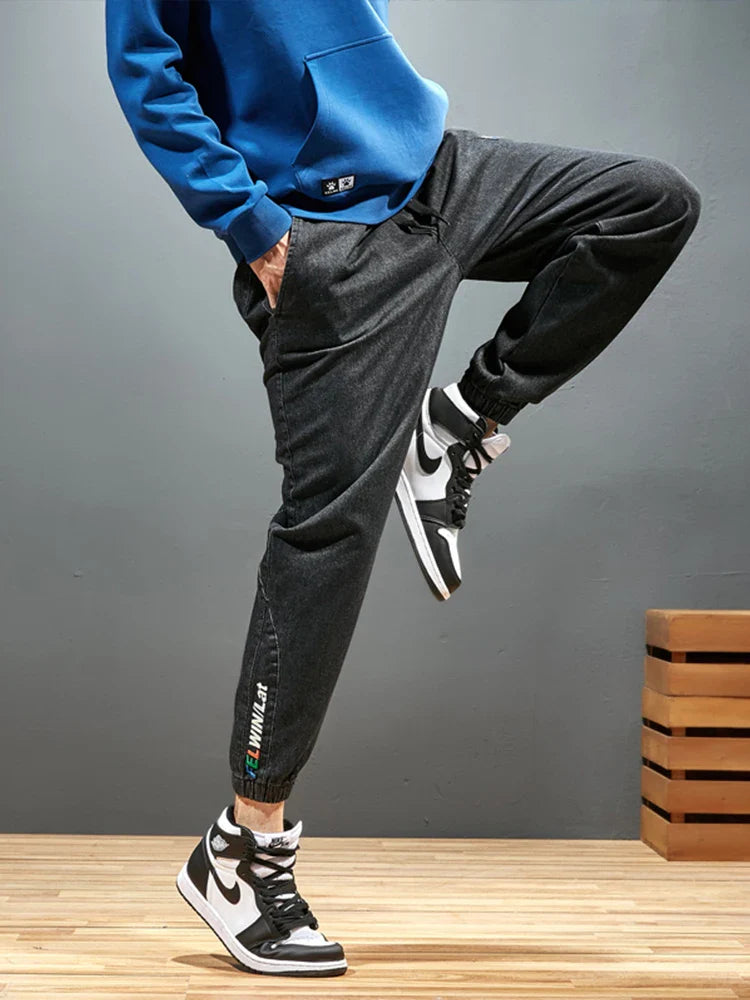 Calças de ganga Jogger elegantes - ARLUVI