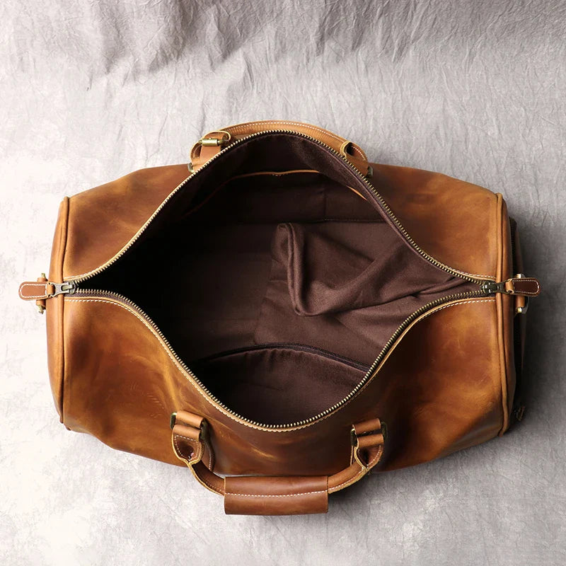 DRAVENCOR™ Genuine Leather Travel Bag - ARLUVI