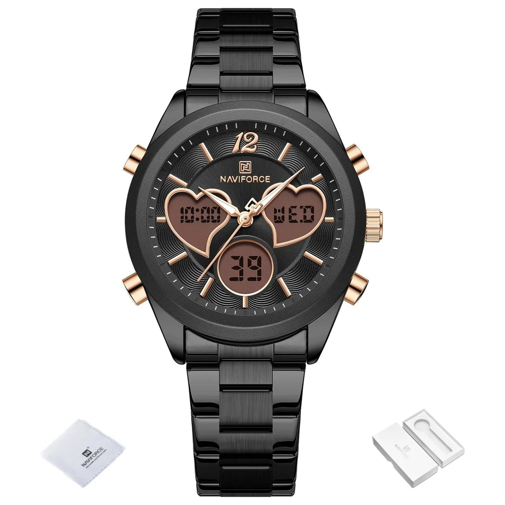 Naviforce LYNORIA™ Quartz/Digital Watch - ARLUVI