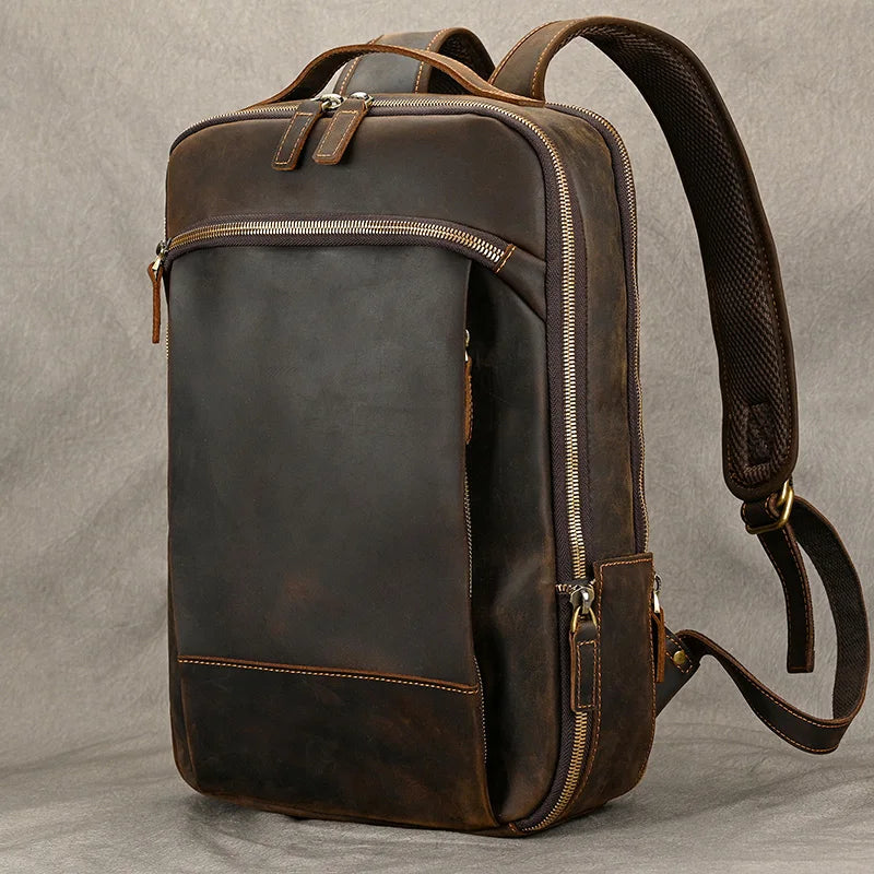 Cadenor™ Vintage Genuine Leather Backpack - ARLUVI