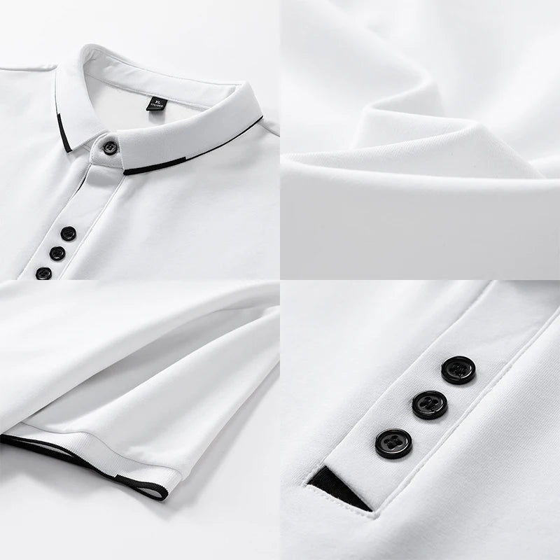TALVARO™ Plus Size Short Sleeve Polo Shirt - ARLUVI