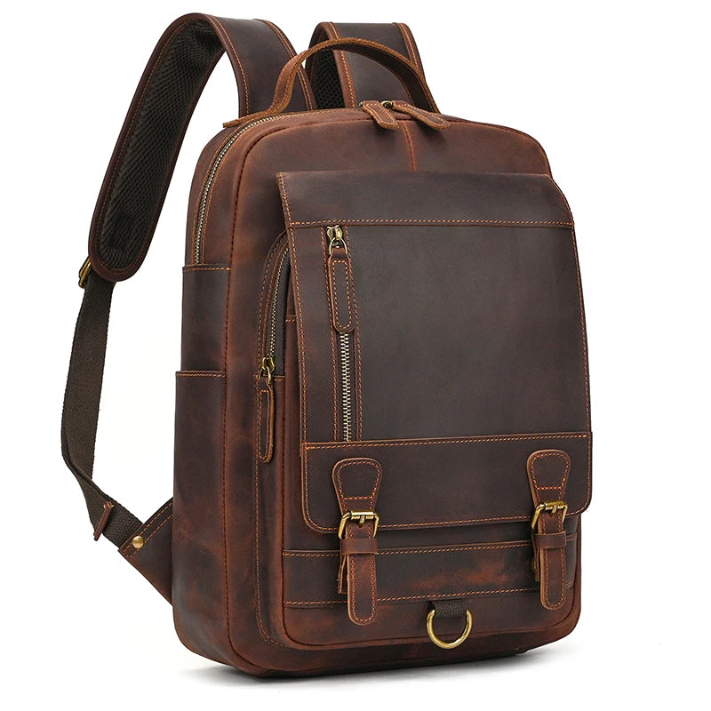 Seyric ™ Leather Laptop Backpack - ARLUVI