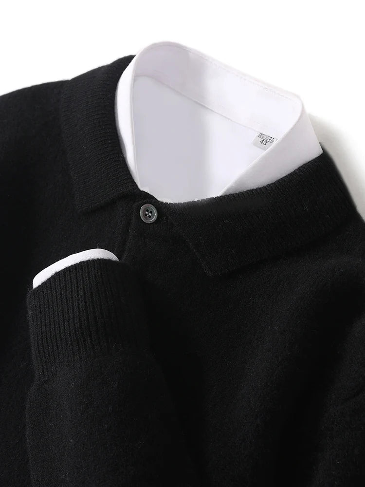 KORVYN™ Polo Sweater - ARLUVI