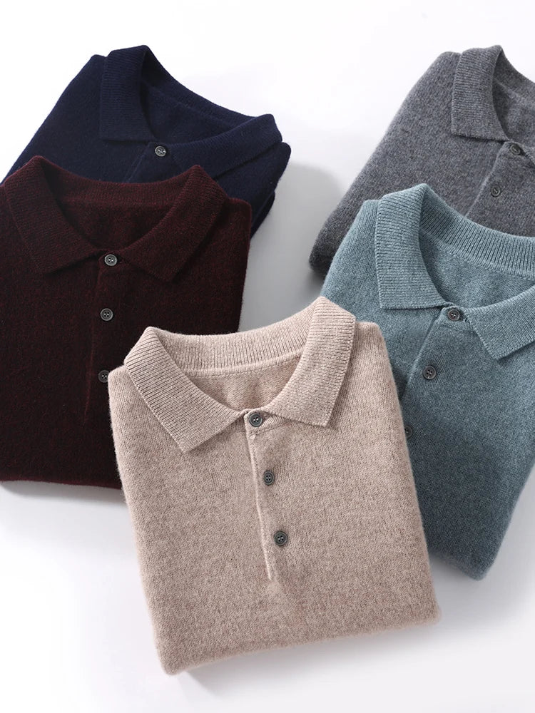 KORVYN™ Polo Sweater - ARLUVI