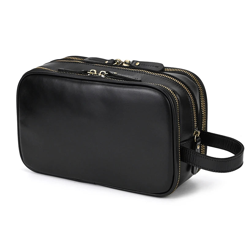 Revaux™ Leather Toiletry Bag - ARLUVI