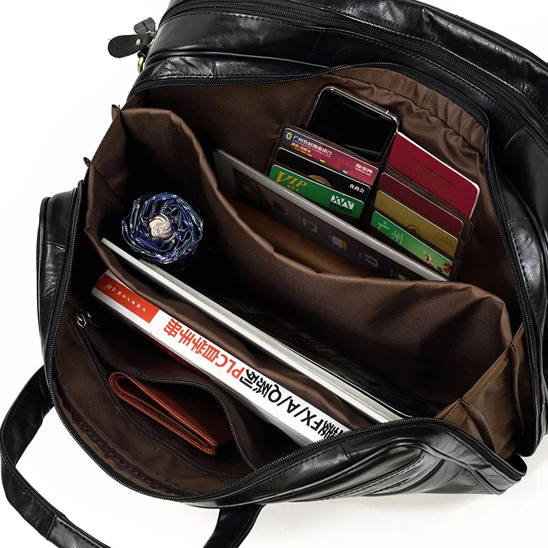 ORENVIS™ Genuine Leather Briefcase - ARLUVI