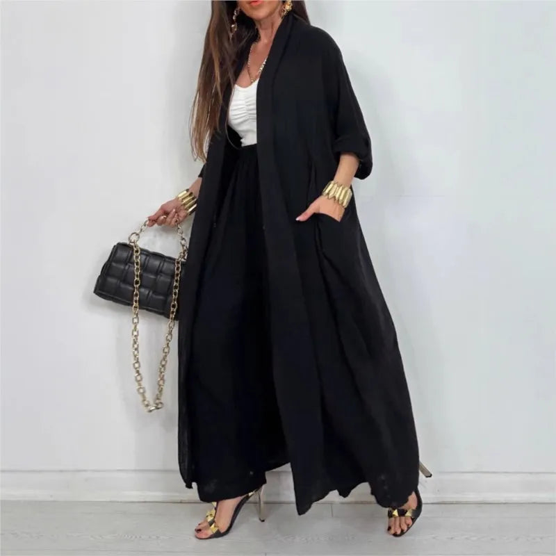 SYNOVEL™ Cardigan Pant Set - ARLUVI