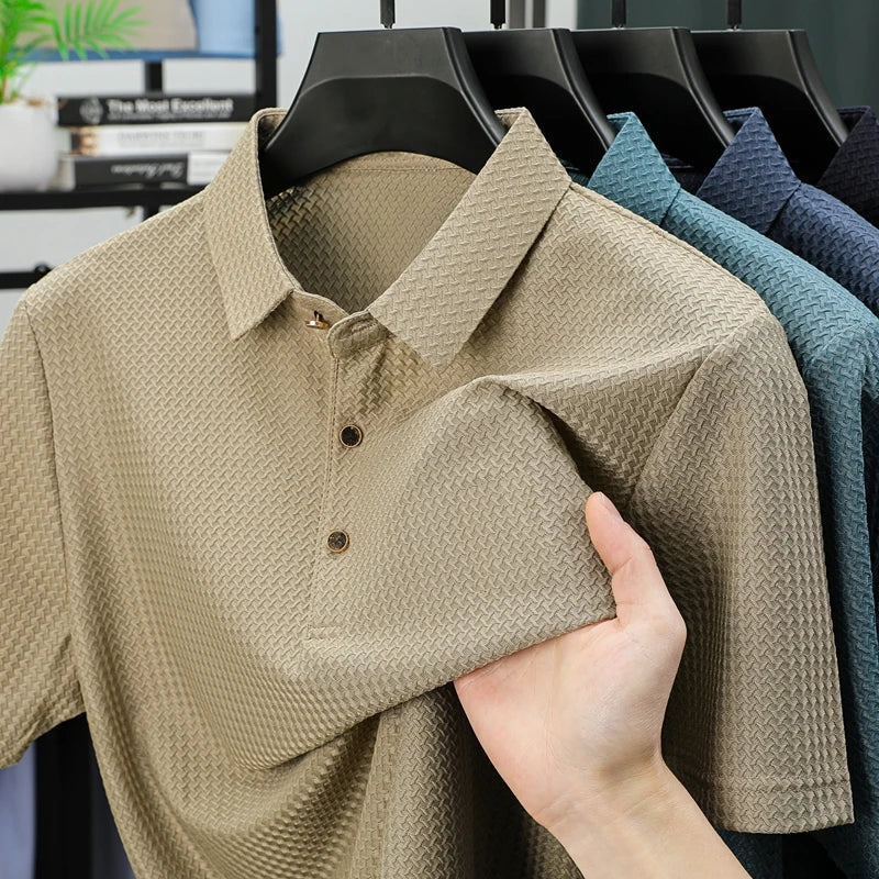 KENDRIX™ Ice Silk Polo Shirt - ARLUVI