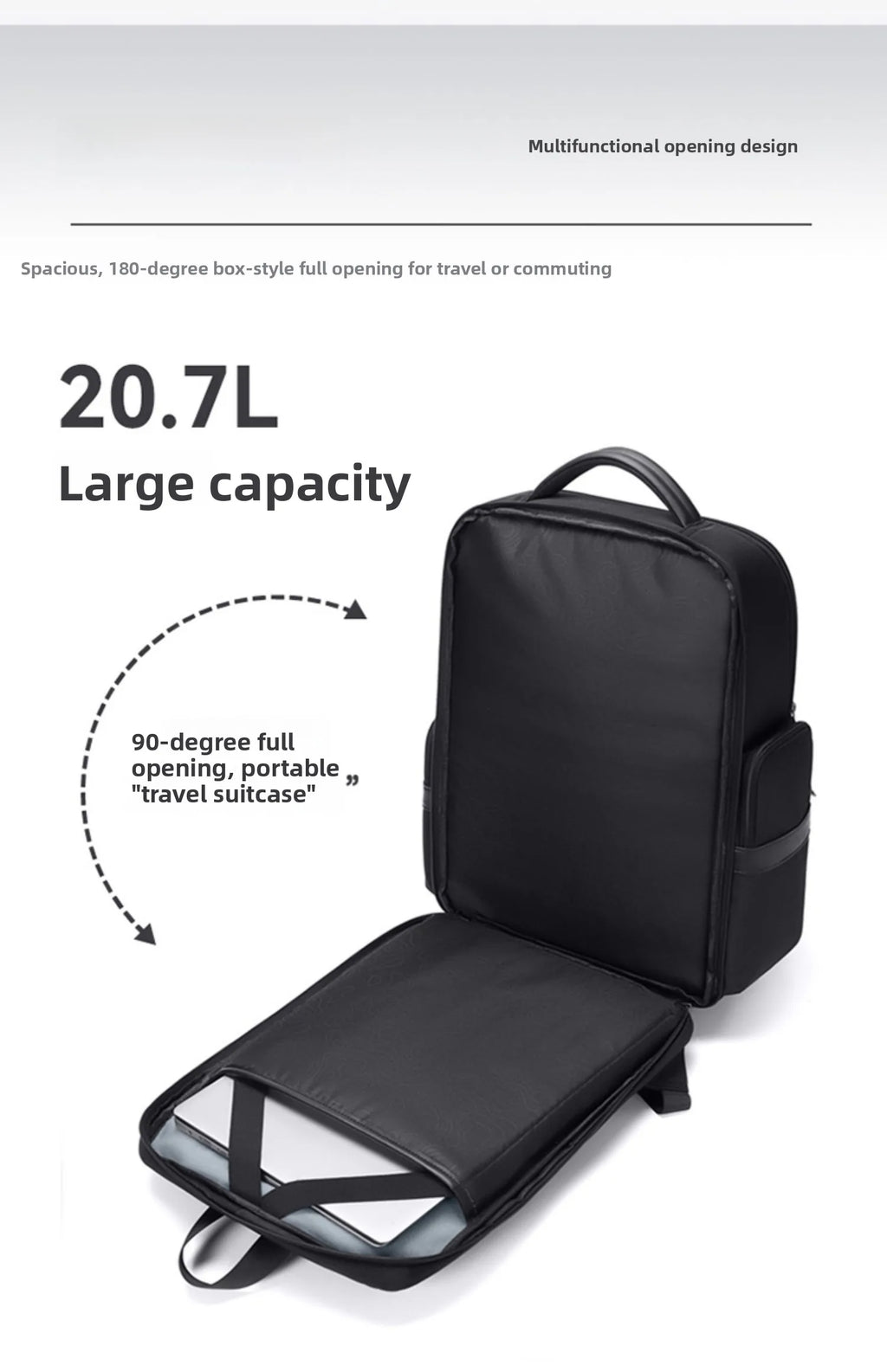 ORLAVIC™ Travel Backpack with Double Straps - ARLUVI
