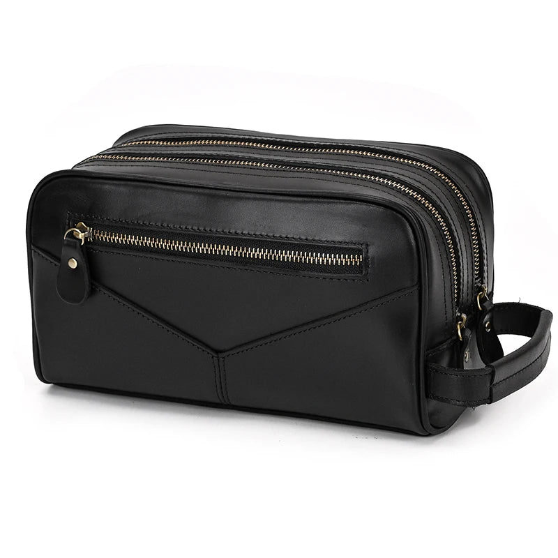Revaux™ Leather Toiletry Bag - ARLUVI