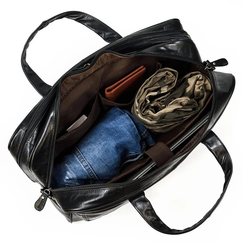 ORENVIS™ Genuine Leather Briefcase - ARLUVI
