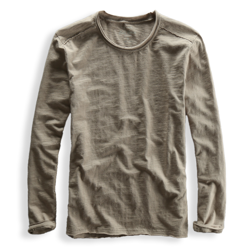 SANTELVY™ long sleeve cotton t-shirt - ARLUVI