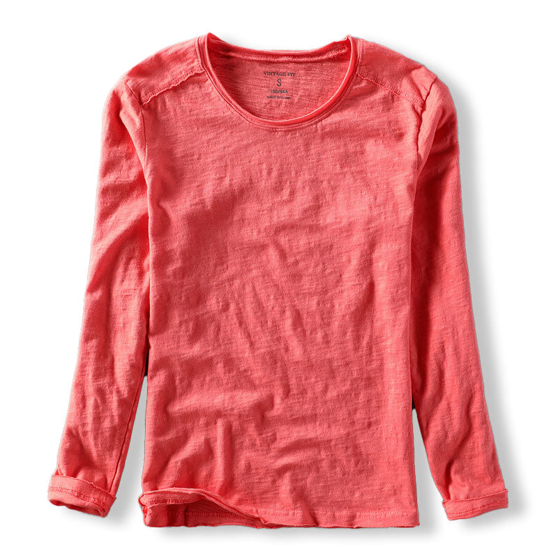 SANTELVY™ long sleeve cotton t-shirt - ARLUVI