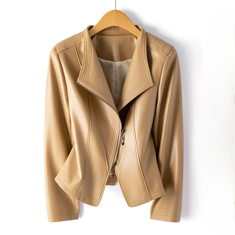 Serafina Leather Jacket - ARLUVI