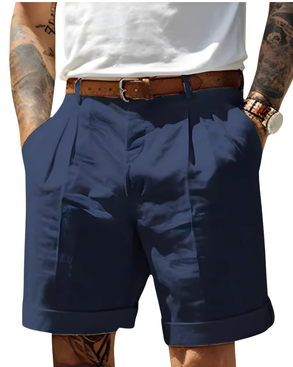 LUXVAR™ Casual Cotton Shorts - ARLUVI