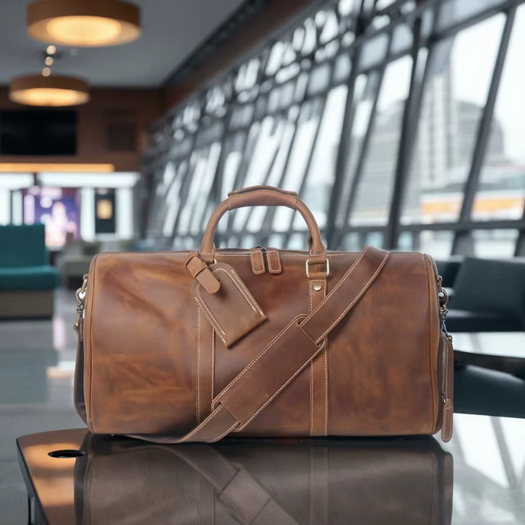 DRAVENCOR™ Genuine Leather Travel Bag - ARLUVI