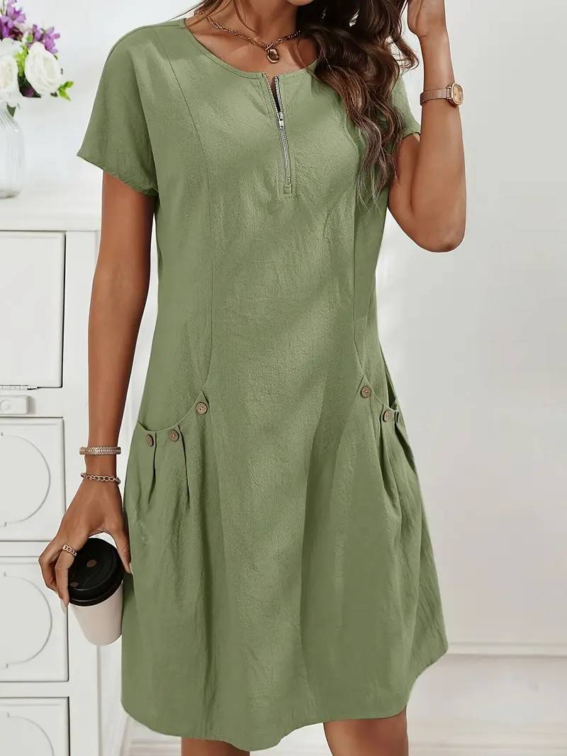 LORYVAN™ Elegant Pocket Dress - ARLUVI