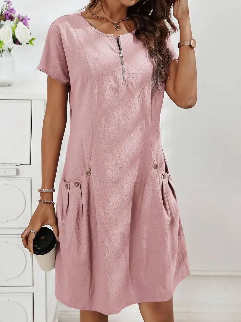LORYVAN™ Elegant Pocket Dress - ARLUVI