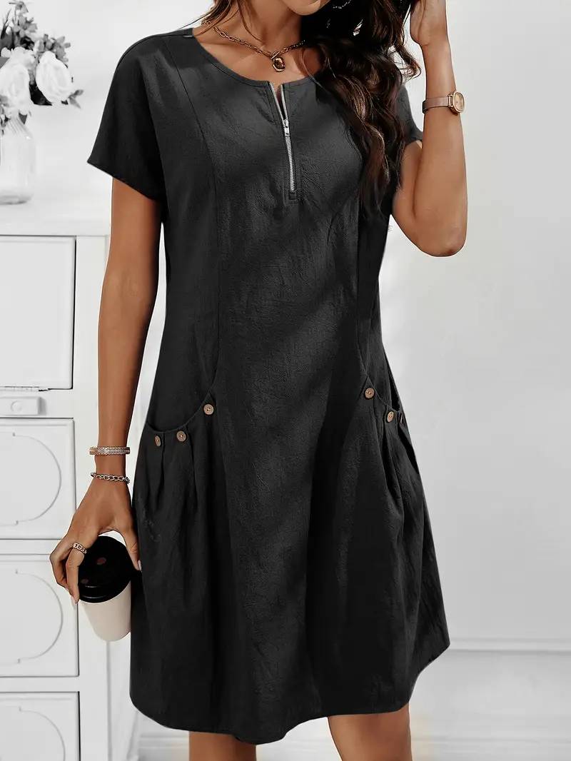 LORYVAN™ Elegant Pocket Dress - ARLUVI