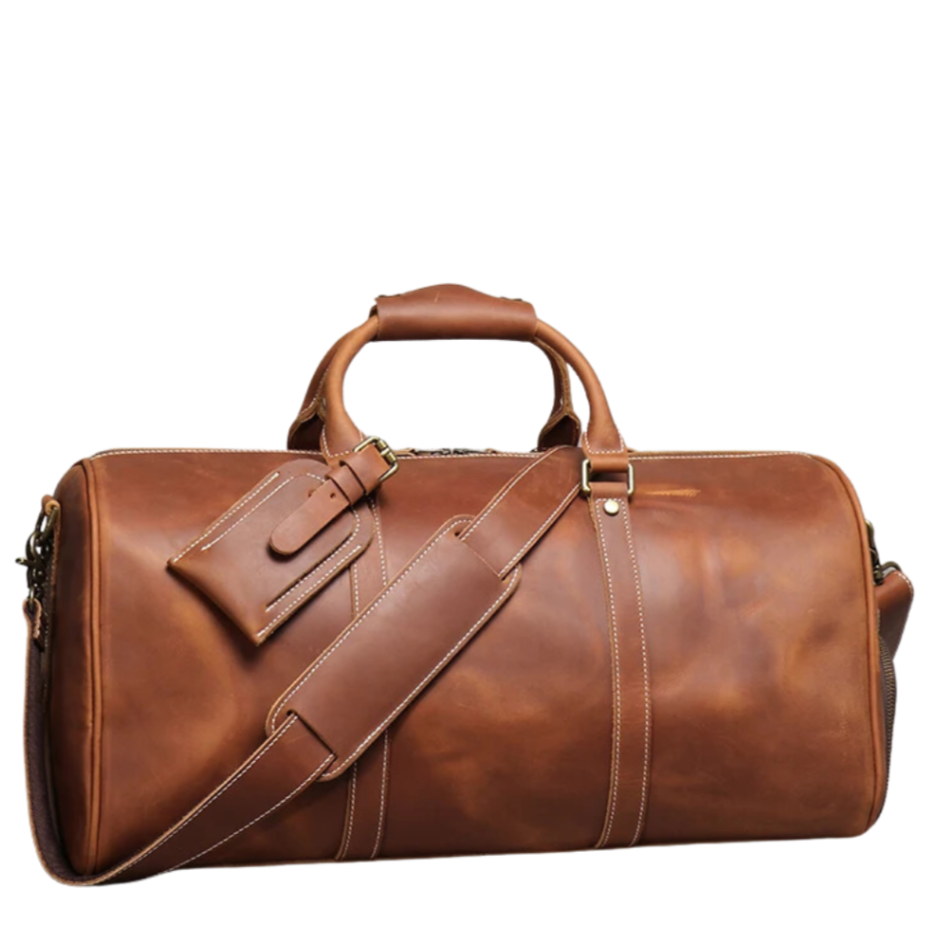 DRAVENCOR™ Genuine Leather Travel Bag - ARLUVI